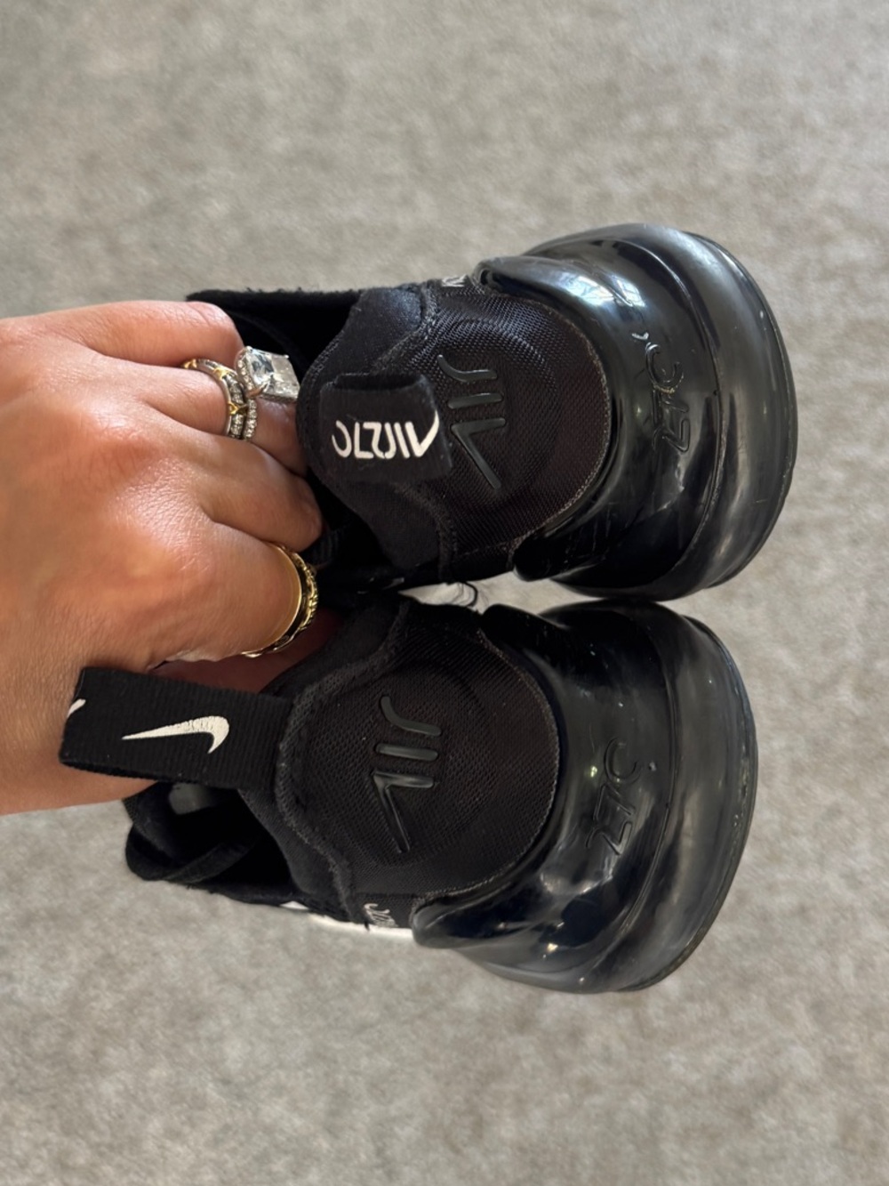 Nike air 270 max black white - Picture 3 of 5